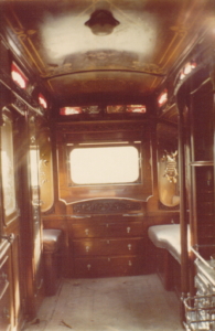 The interior prior to restoration